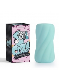 Аквамариновый мастурбатор Stamina Masturbator Pleasure Pocket - Chisa - в Астрахани купить с доставкой