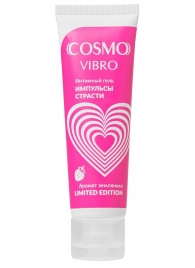 Возбуждающий гель на водно-силиконовой основе Cosmo Vibro с ароматом земляники - 50 гр. - Биоритм - купить с доставкой в Астрахани