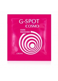 Стимулирующий интимный крем для женщин Cosmo G-spot - 2 гр. - Биоритм - купить с доставкой в Астрахани