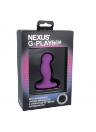 Фиолетовая вибровтулка Nexus G-Play+ M - Nexus Range - в Астрахани купить с доставкой