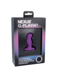 Фиолетовая вибровтулка Nexus G-Play+ S - Nexus Range - в Астрахани купить с доставкой
