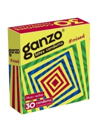 Микс-набор из 30 презервативов Ganzo Mixed - Ganzo - купить с доставкой в Астрахани