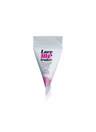 Съедобное согревающее массажное масло Love Me Tender Cotton Candy с ароматом сладкой ваты - 10 мл. - Love to Love - купить с доставкой в Астрахани