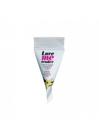 Съедобное согревающее массажное масло Love Me Tender Vanilla с ароматом ванили - 10 мл. - Love to Love - купить с доставкой в Астрахани