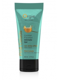 Съедобный интимный гель Orgie Lube Tube Cocktail Pina Colada - 50 мл. - ORGIE - купить с доставкой в Астрахани