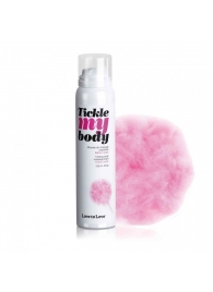 Массажная хрустящая пенка Tickle My Body Cotton Candy с ароматом сладкой ваты - 150 мл. - Love to Love - купить с доставкой в Астрахани