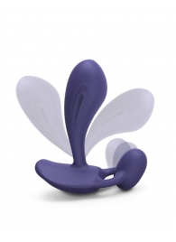 Темно-синий вибромассажер Witty P G Vibrator with Remote Control - Love to Love - в Астрахани купить с доставкой