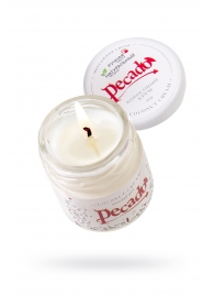 Массажная свеча Сoconut Cream - 35 мл. - Pecado - купить с доставкой в Астрахани