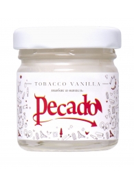 Массажная свеча Tobacco Vanilla - 35 мл. - Pecado - купить с доставкой в Астрахани