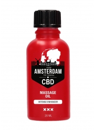 Стимулирующее масло Intense CBD from Amsterdam - 20 мл. - Shots Media BV - купить с доставкой в Астрахани