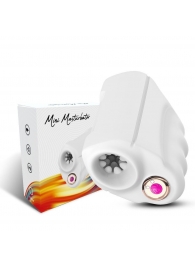 Белый вибромастурбатор Mini Masturbator - Silicone Toys - в Астрахани купить с доставкой