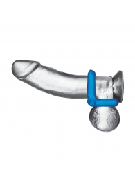Комплект из 2 эрекционных колец-восьмерок 2-Pack Duo Cock And Ball Stamina Enhancement Ring - BlueLine - в Астрахани купить с доставкой