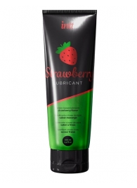 Смазка на водной основе с ароматом клубники Strawberry Lubricant - 100 мл. - INTT - купить с доставкой в Астрахани