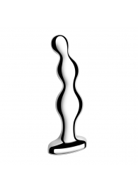 Стальной анальный фаллоимитатор для простаты Stainless Steel Anal Beads - 13 см. - b-Vibe - в Астрахани купить с доставкой