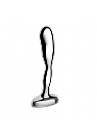 Стальной стимулятор простаты Stainless Steel Prostate Plug - 11,5 см. - b-Vibe - в Астрахани купить с доставкой