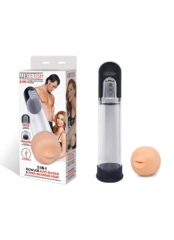 Автоматическая вакуумная помпа-мастурбатор Blowjob Auto Sucker Penis Enlarger Pump - Lux Fetish - в Астрахани купить с доставкой