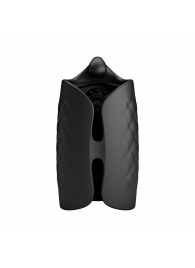 Черный мастурбатор с вибростимуляцией головки Black Glans Trainer - Baile - в Астрахани купить с доставкой