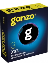 Презервативы увеличенного размера Ganzo XXL - 3 шт. - Ganzo - купить с доставкой в Астрахани