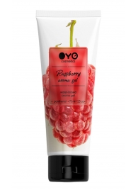 Лубрикант на водной основе OYO Aroma Gel Raspberry с ароматом малины - 75 мл. - OYO - купить с доставкой в Астрахани