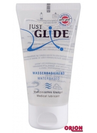 Вагинальная смазка на водной основе JUSTGLIDE - 50 мл. - Orion - купить с доставкой в Астрахани