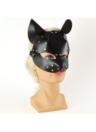Черная кржаная маска Pussy - Sitabella - купить с доставкой в Астрахани