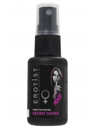 Возбуждающий спрей для женщин Erotist Secret Desire - 30 мл. - Erotist Libido Booster - купить с доставкой в Астрахани