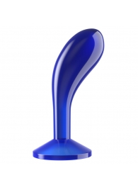 Синяя анальная втулка Flawless Clear Prostate Plug 6.0 - 15 см. - Lovetoy - в Астрахани купить с доставкой