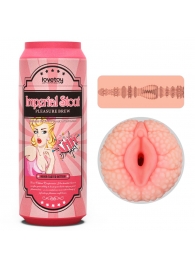 Мастурбатор-вагина Pleasure Brew Masturbator-Imperial Stout в банке - Lovetoy - в Астрахани купить с доставкой