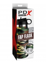 Мастурбатор в камуфляжной колбе Fap Flask - Pipedream - в Астрахани купить с доставкой