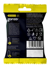 Ультратонкие презервативы Ganzo Ultra thin в мягкой упаковке - 3 шт. - Ganzo - купить с доставкой в Астрахани
