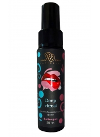 Спрей для горла Deep Throat с десенсибилизирующим эффектом и вкусом бабл-гам - 50 мл. - БиоМед - купить с доставкой в Астрахани