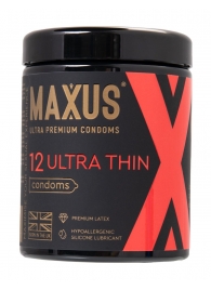 Ультратонкие презервативы MAXUS Ultra Thin - 12 шт. - Maxus - купить с доставкой в Астрахани