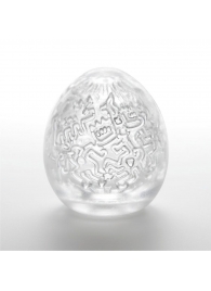 Мастурбатор-яйцо Keith Haring EGG PARTY - Tenga - в Астрахани купить с доставкой