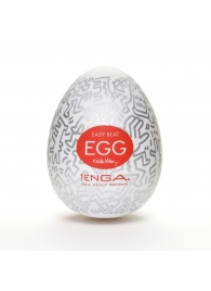 Мастурбатор-яйцо Keith Haring EGG PARTY - Tenga - в Астрахани купить с доставкой