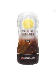 Прозрачный текстурированный мастурбатор Vacuum Cup Masturbator Stellar - Baile - в Астрахани купить с доставкой