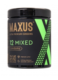 Презервативы MAXUS Mixed - 12 шт. - Maxus - купить с доставкой в Астрахани