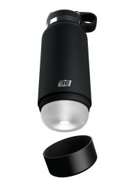 Черный мастурбатор в виде бутылки Fap Flask - Pipedream - в Астрахани купить с доставкой