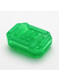 Зеленый мастурбатор-стимулятор Tenga Uni Emerald - Tenga - в Астрахани купить с доставкой