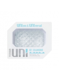 Прозрачный мастурбатор-стимулятор Tenga Uni Diamond - Tenga - в Астрахани купить с доставкой