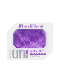 Фиолетовый мастурбатор-стимулятор Tenga Uni Amethyst - Tenga - в Астрахани купить с доставкой