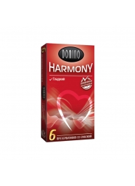 Гладкие презервативы Domino Harmony - 6 шт. - Domino - купить с доставкой в Астрахани