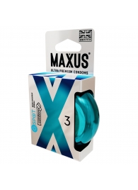 Презервативы Maxus G spot с двойной спиралью - 3 шт. - Maxus - купить с доставкой в Астрахани