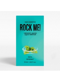 Жидкий вибратор Nuei Rock Me! с ароматом мяты - 20 мл. - Nuei cosmetics - купить с доставкой в Астрахани