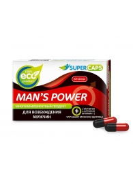 Возбуждающее средство Man’s power - 10 капсул (+1 в подарок) - SuperCaps - купить с доставкой в Астрахани