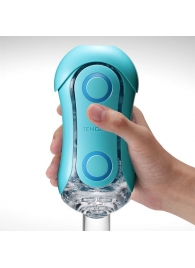 Голубой мастурбатор Tenga Flip ORB Ocean - Tenga - в Астрахани купить с доставкой