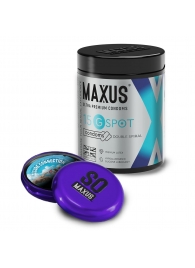 Гладкие презервативы Maxus G spot с двойной спиралью - 15 шт. - Maxus - купить с доставкой в Астрахани