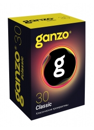 Классические презервативы с обильной смазкой Ganzo Classic - 30 шт. - Ganzo - купить с доставкой в Астрахани