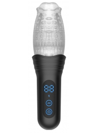 Автоматический мастурбатор Oral Sex Masturbator с функциями ротации, вибрации и фрикций - Secwell - в Астрахани купить с доставкой