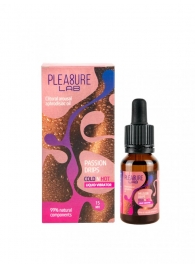Жидкий вибратор Passion Drips Cold n Hot - 15 мл. - Pleasure Lab - купить с доставкой в Астрахани