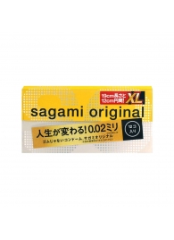 Презервативы увеличенного размера Sagami Original 0.02 XL-size - 12 шт. - Sagami - купить с доставкой в Астрахани